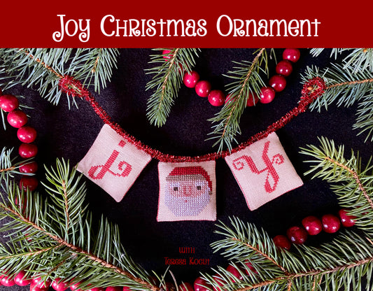 Joy Christmas Ornament with Teresa Kogut