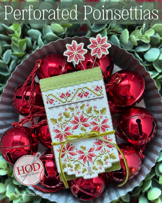 Perforated Poinsettias with Hands On Design