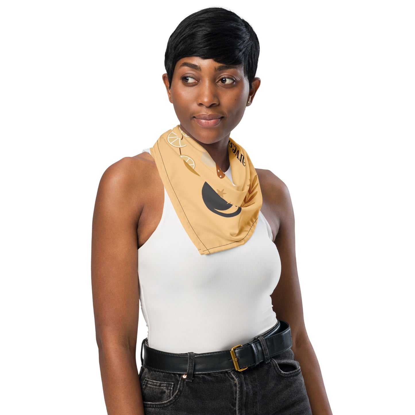 Harvest Moon Hangout Bandana Orange