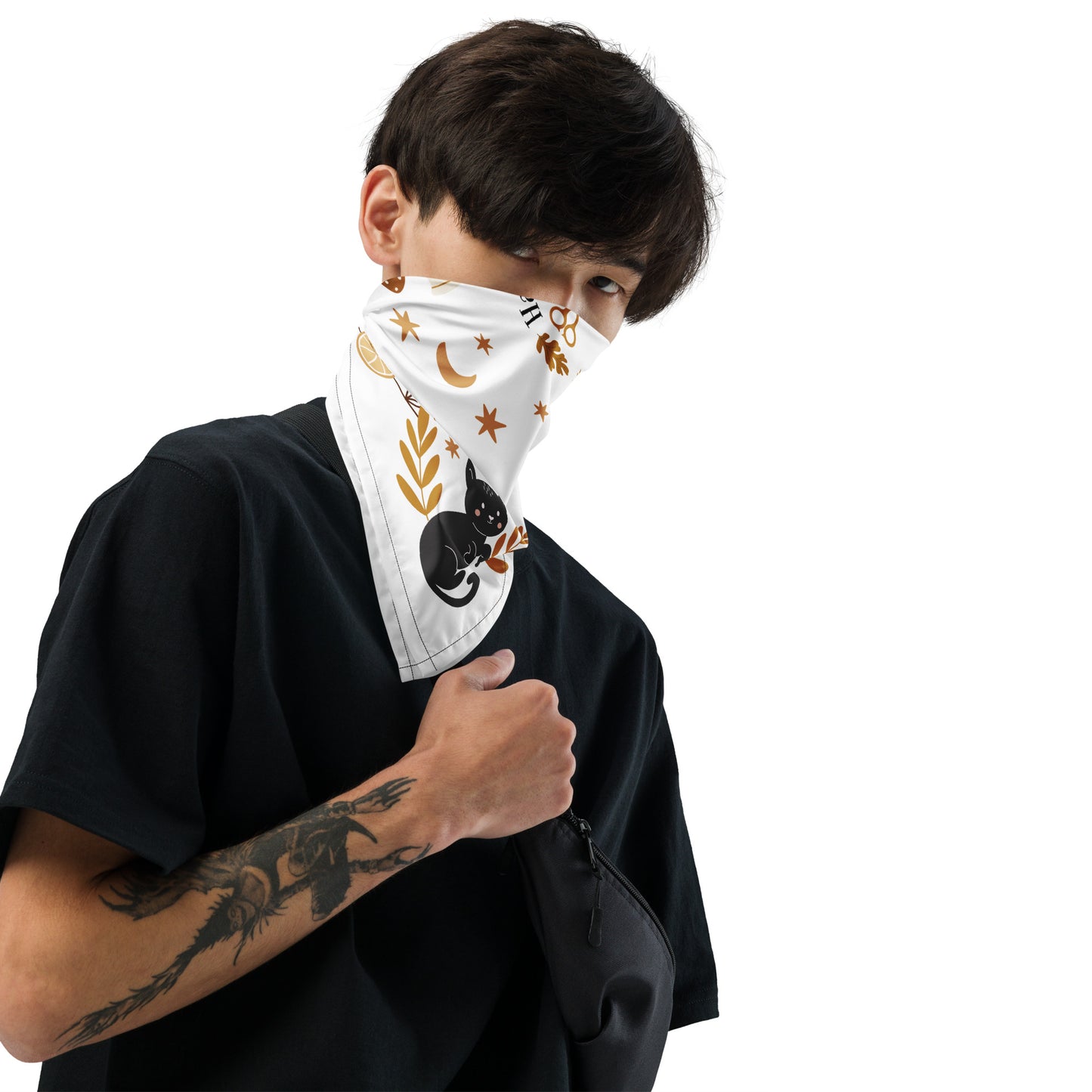Harvest Moon Hangout Bandana White