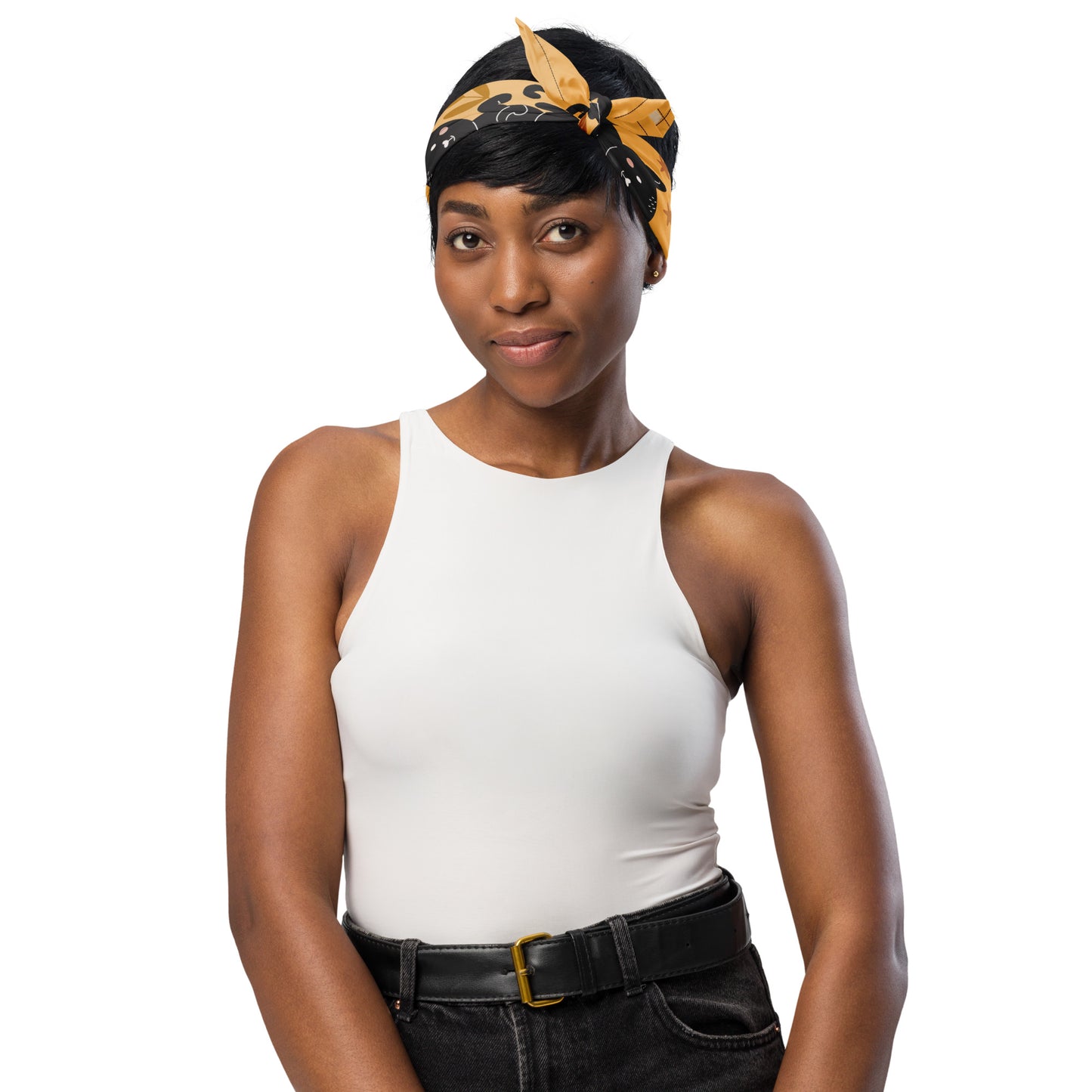 Harvest Moon Hangout Bandana Orange
