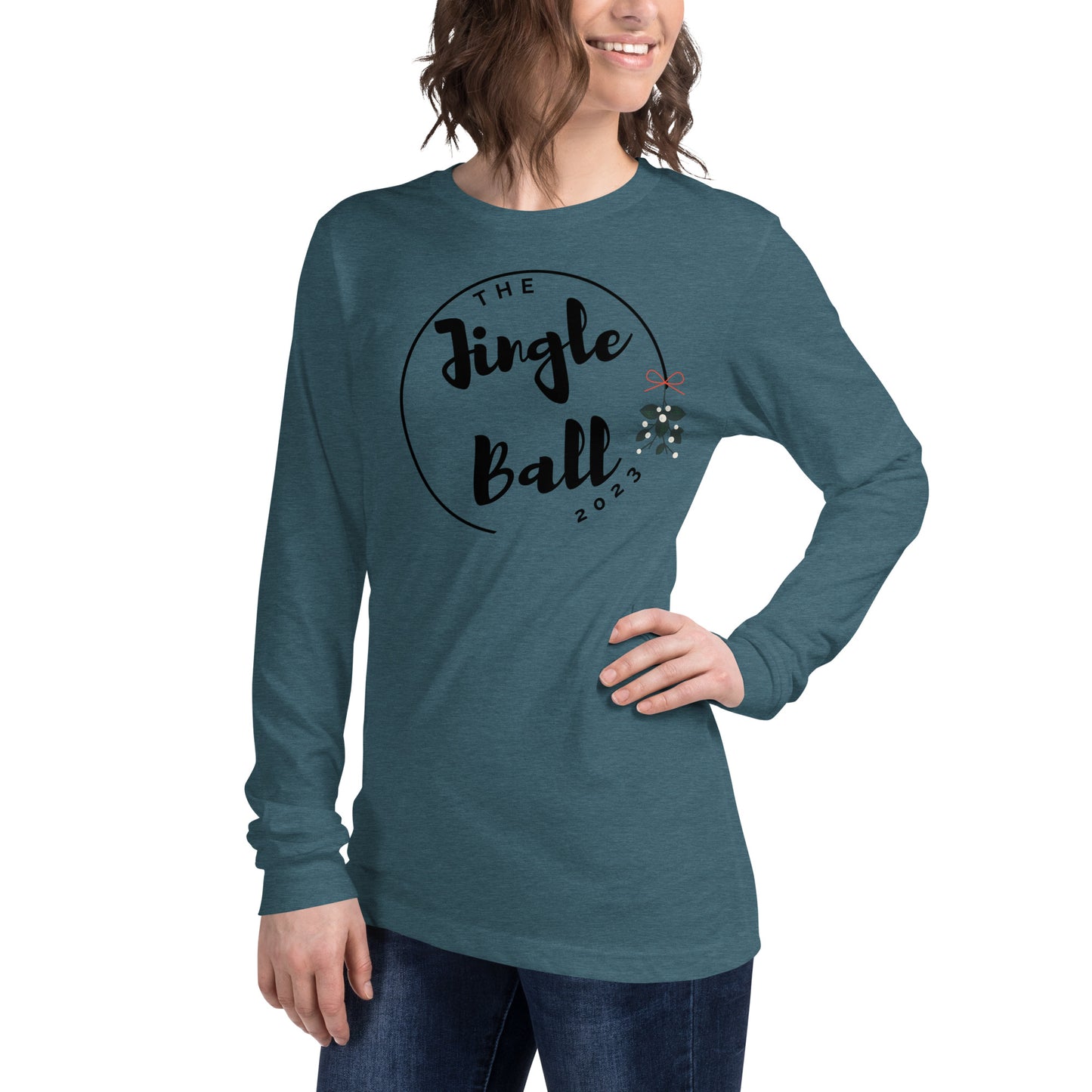 Jingle Ball 2023 Unisex Long Sleeve Tee 100% Ring-Spun Cotton