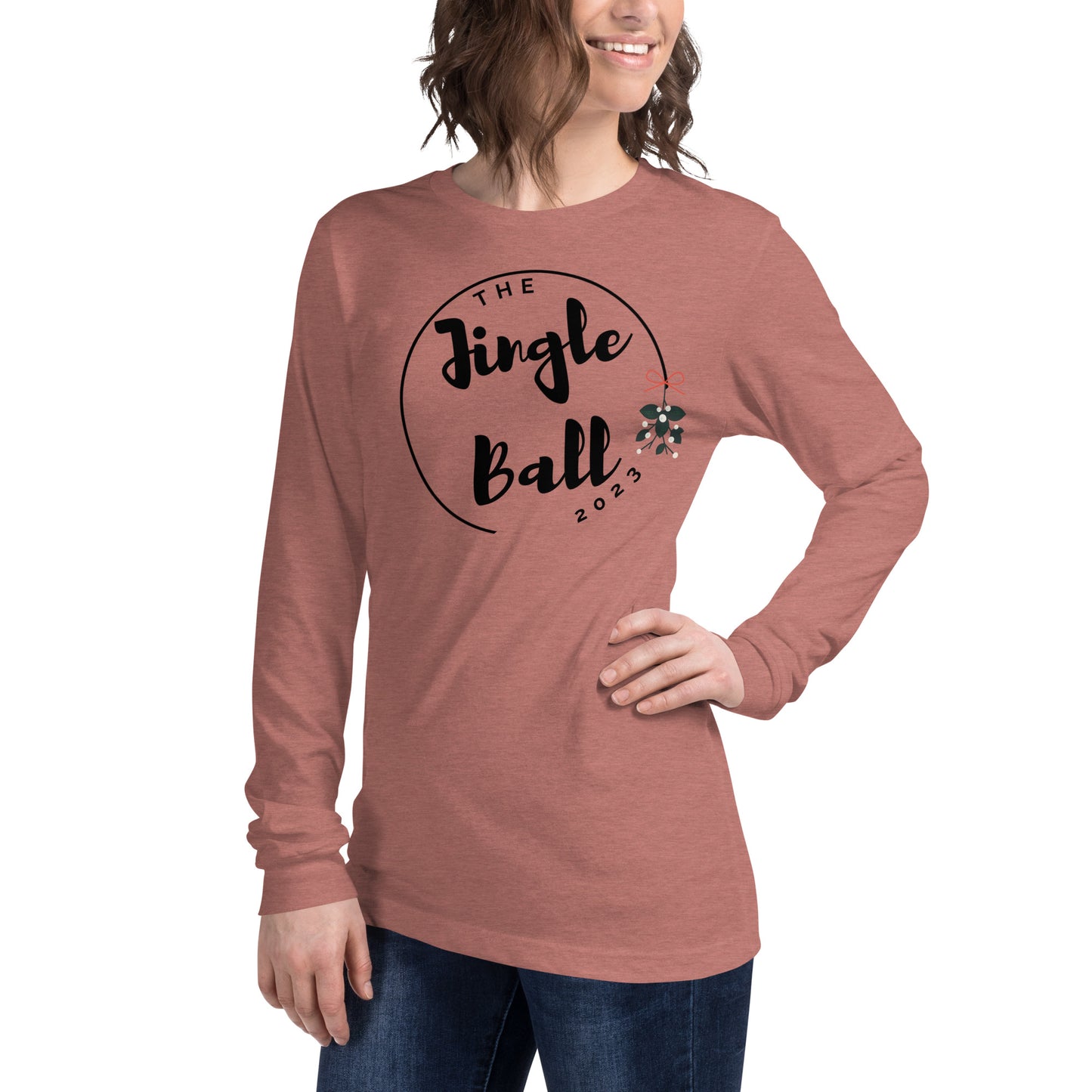 Jingle Ball 2023 Unisex Long Sleeve Tee 100% Ring-Spun Cotton