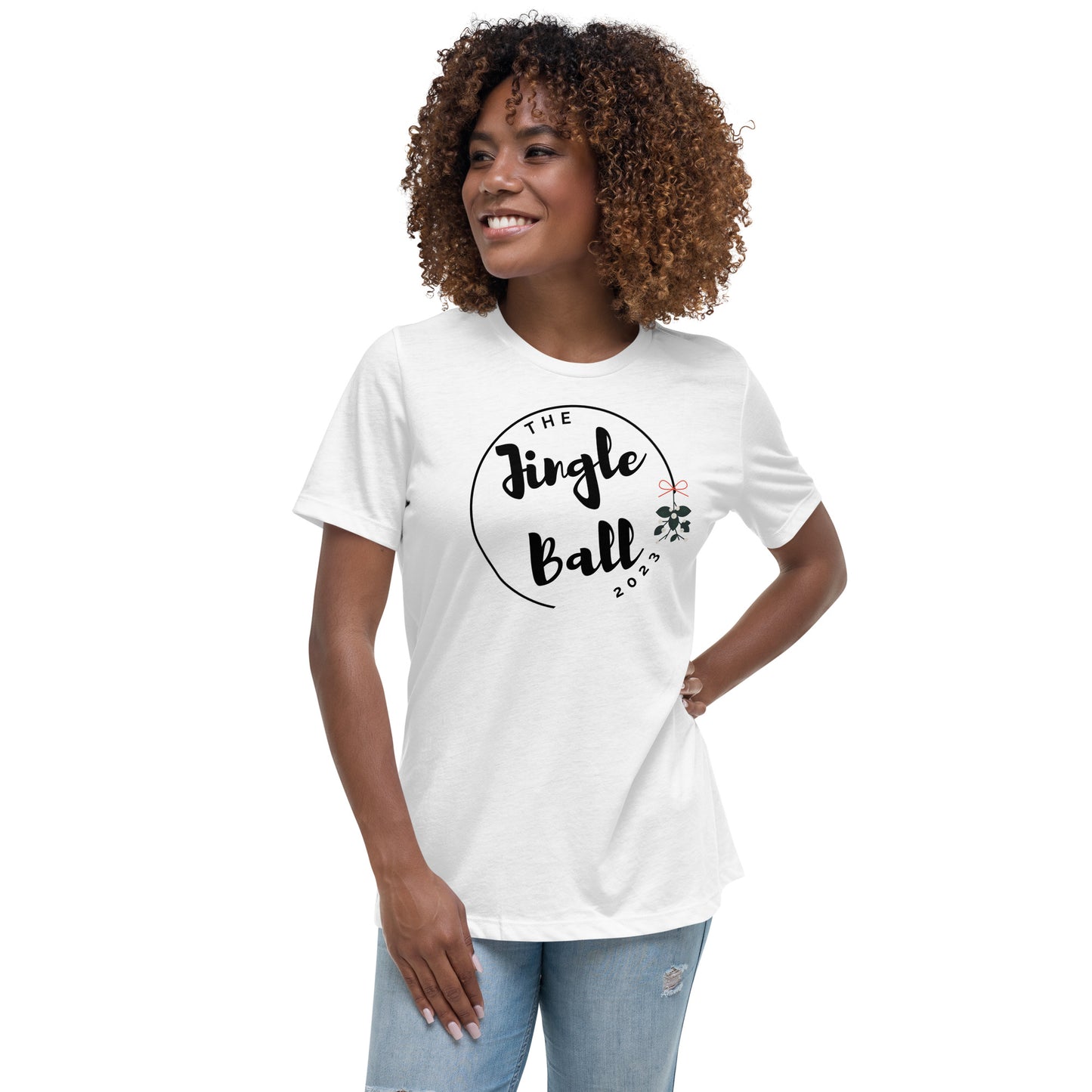 Jingle Ball 2023 Women's Relaxed T-Shirt 100% Ring Spun Cotton
