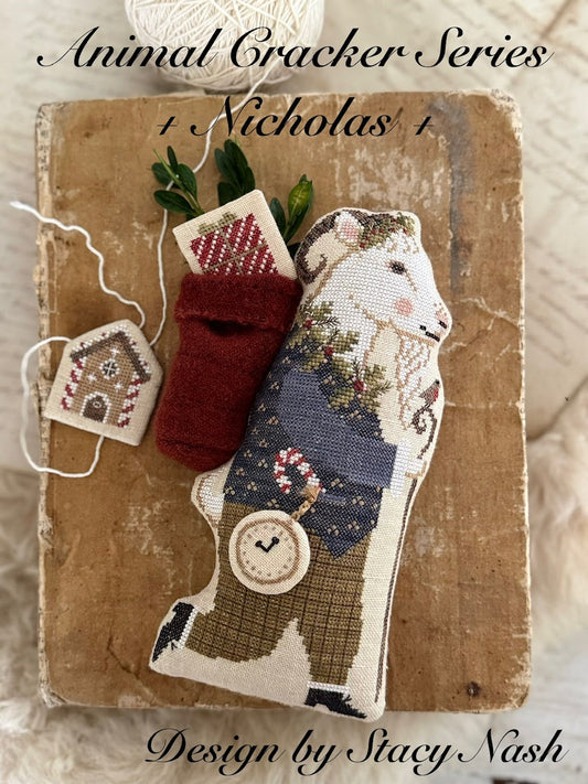 Nicolas Christmas Animal Cracker with Stacy Nash