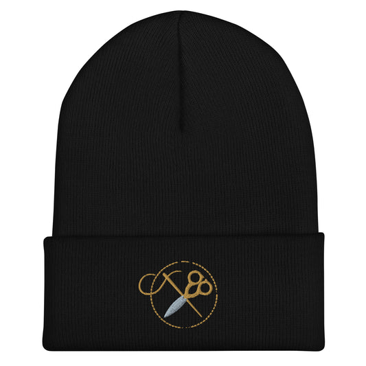 Harvest Hoop Cuffed Beanie