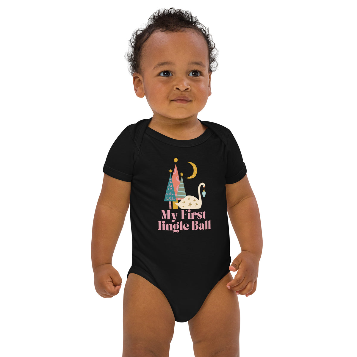 My First Jingle Ball Organic Cotton Onesie