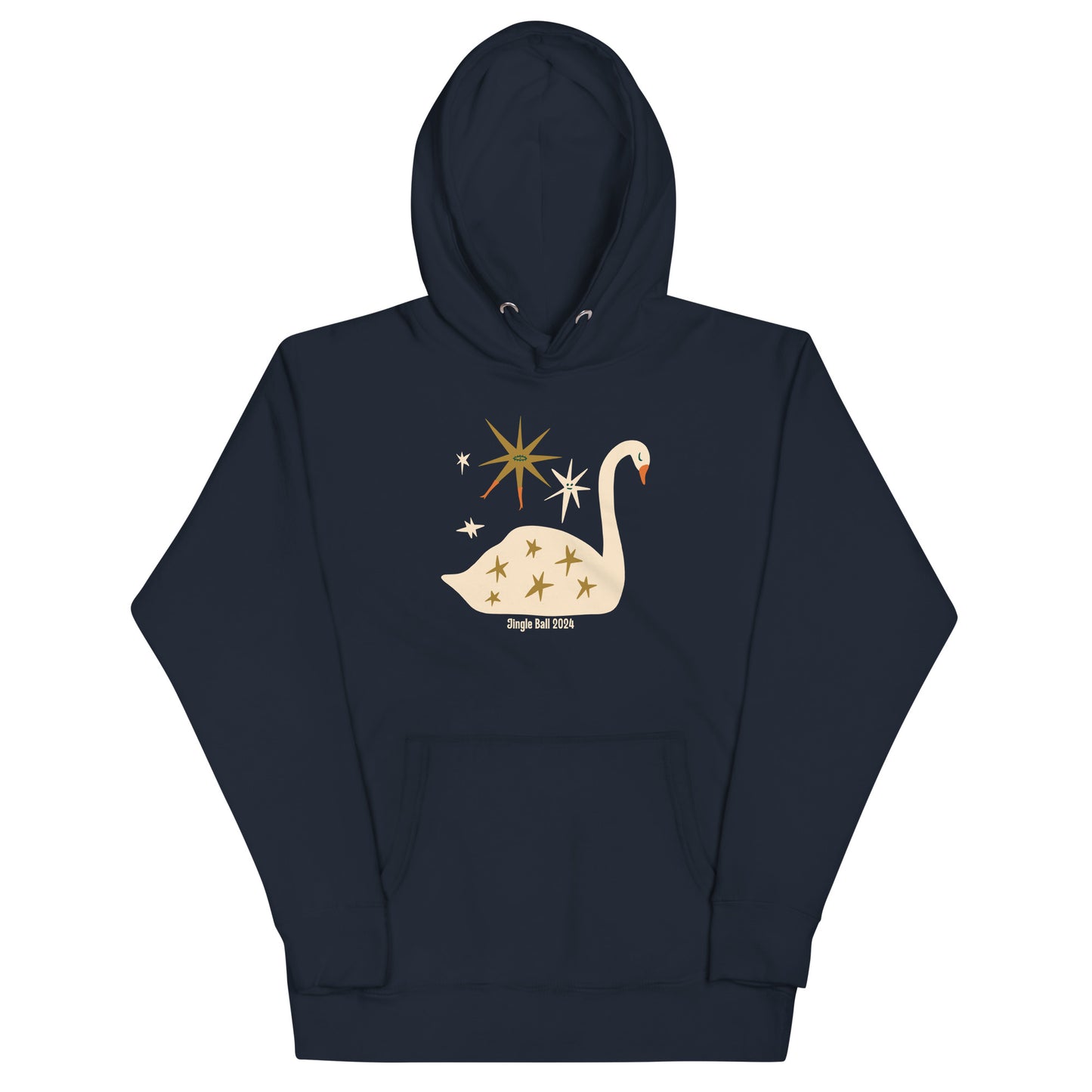 Starlit Swan Unisex Premium Hoodie