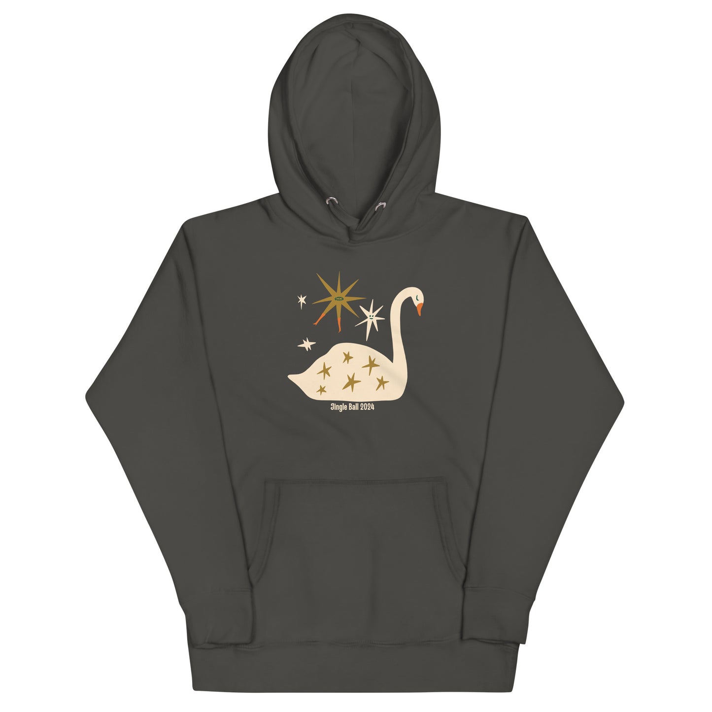 Starlit Swan Unisex Premium Hoodie