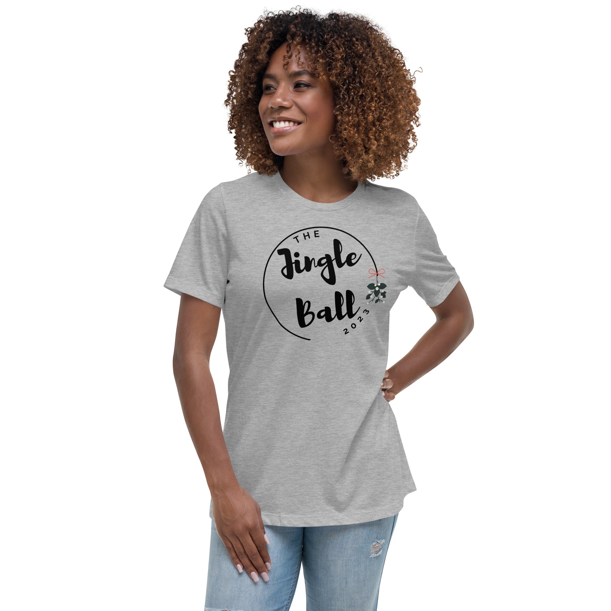 Jingle Ball 2023 Women's Relaxed T-Shirt 100% Ring Spun Cotton