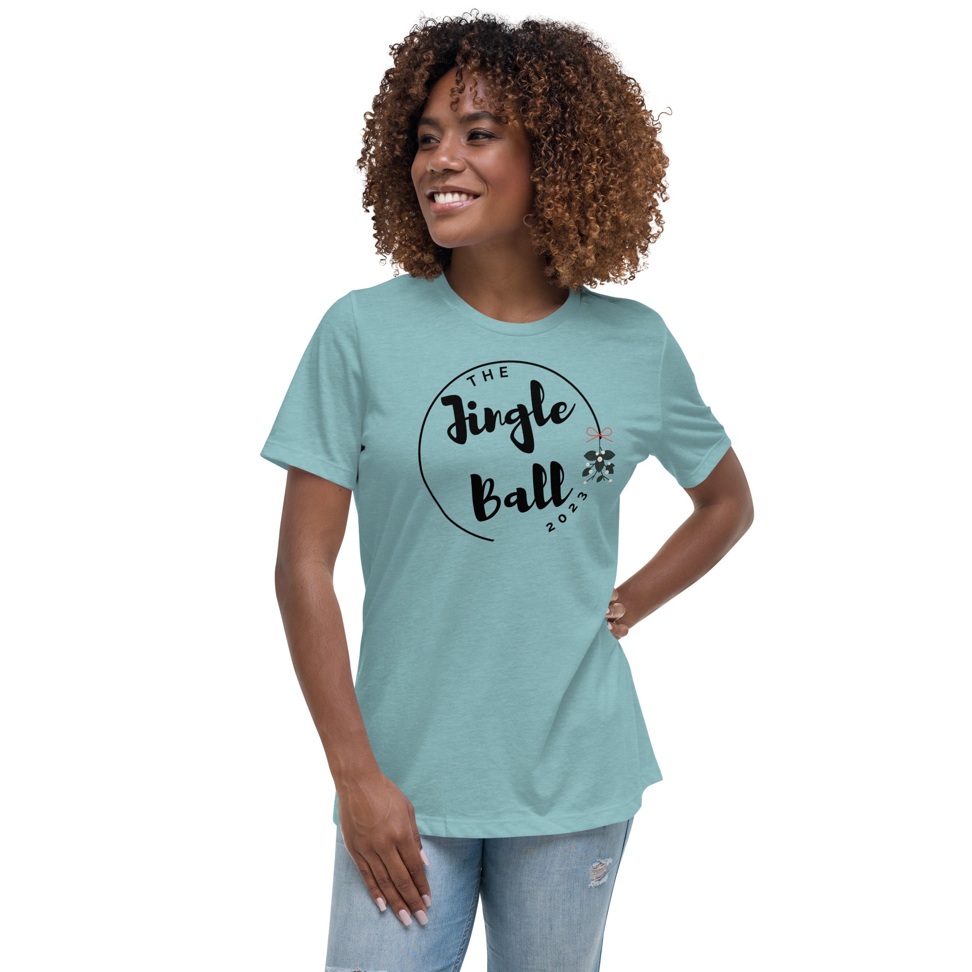 Jingle Ball 2023 Women's Relaxed T-Shirt 100% Ring Spun Cotton