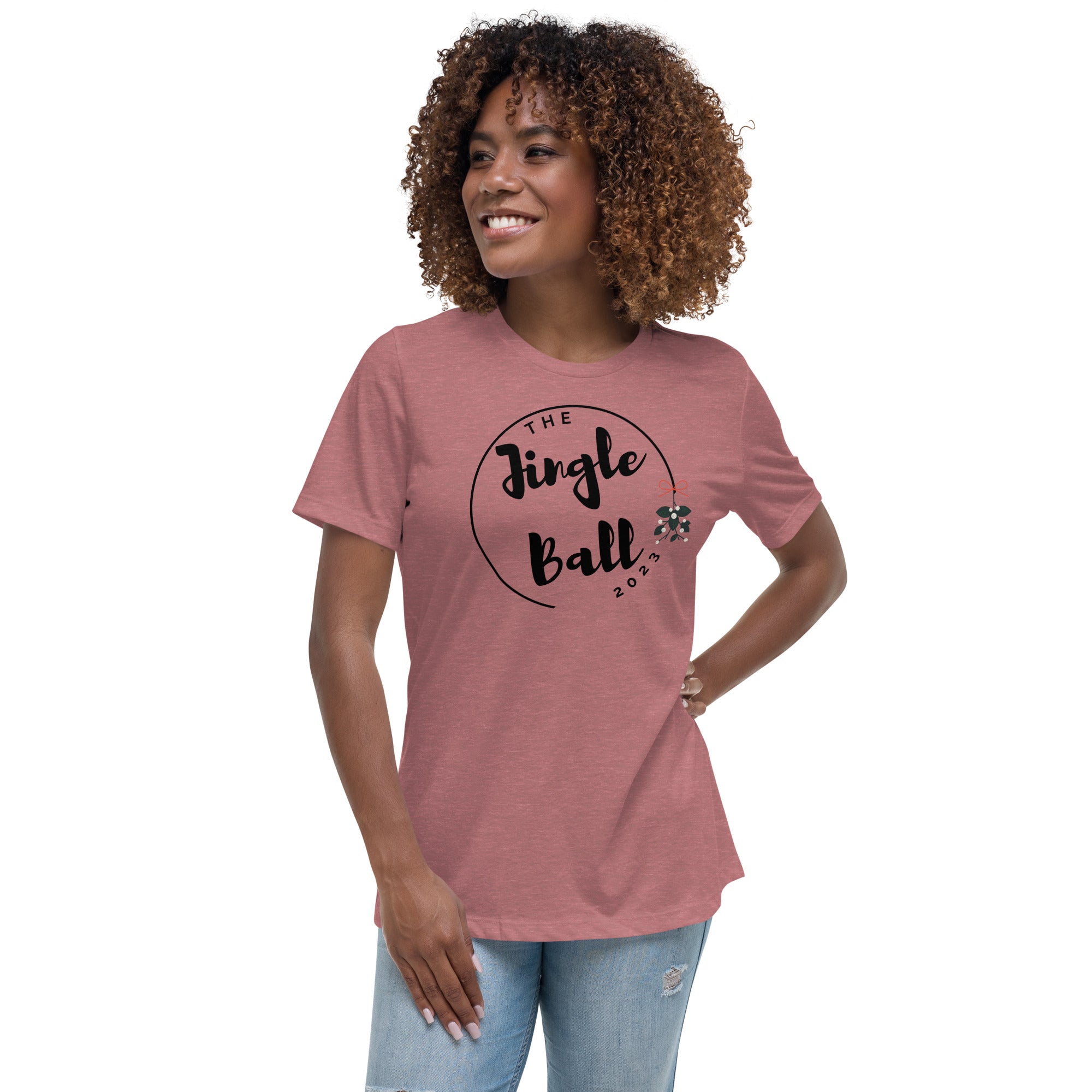 Jingle Ball 2023 Women's Relaxed T-Shirt 100% Ring Spun Cotton