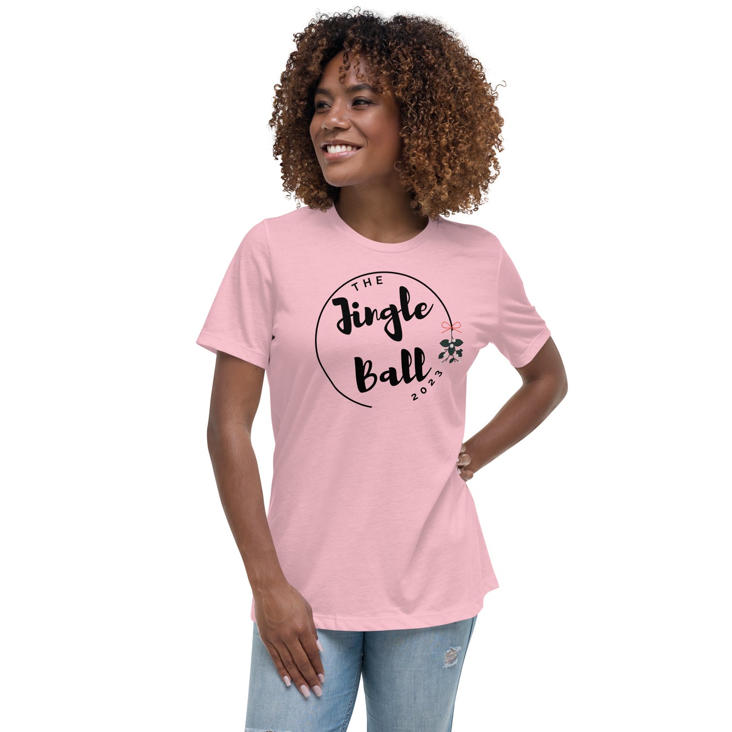 Jingle Ball 2023 Women's Relaxed T-Shirt 100% Ring Spun Cotton